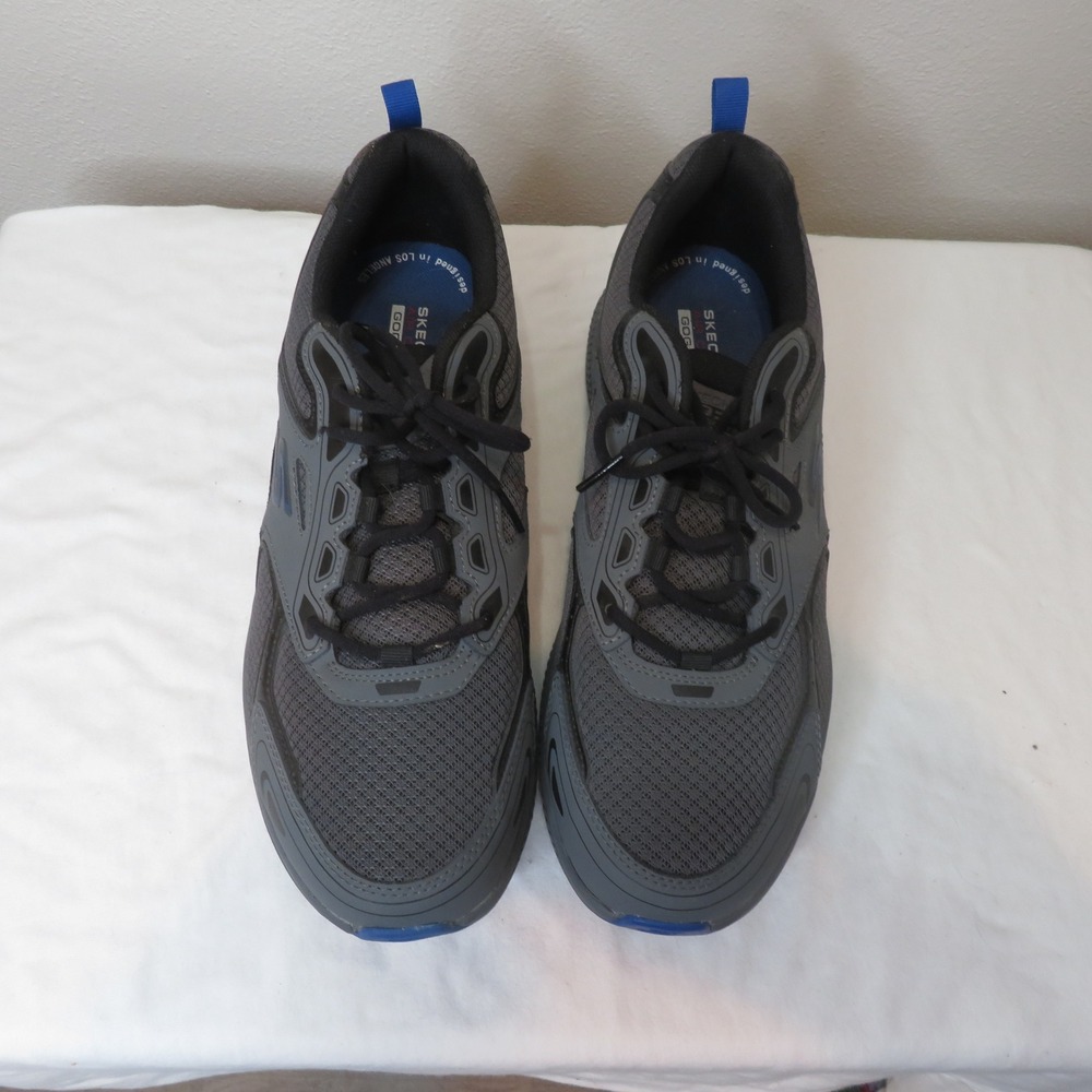 Skechers GOrun Consistent Charcoal Blue Mens Running Shoes 220034 Size 10.5